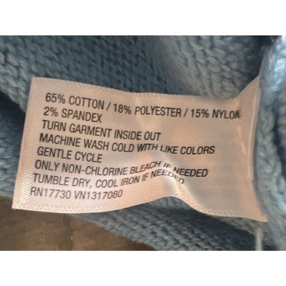 Wild Fable Slouchy Button-Front Cardigan- Sky Blue Women's XS NWT - Picture 8 of 9